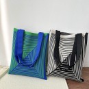 針織手提肩背兩用袋