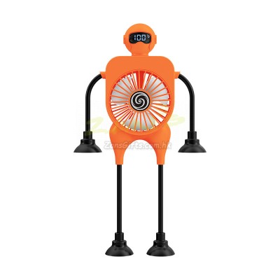 智能数显带吸盘风扇