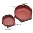 Round PU Leather Storage Box Round PU Leather Storage Box