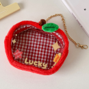 Cartoon transparent dust-proof storage bag for dolls