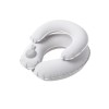 Double-layer inflatable U-shaped pillow