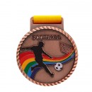 Colorful Football Medal