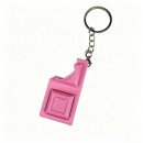Chocolate Button Decompression Keychain
