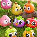 Exploding Eye Fruit Squishy Stress Relief Toy