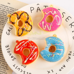 甜甜圈捏捏樂減壓玩具鑰匙扣