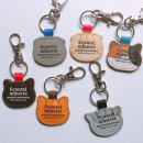 小猫咪系列皮质钥匙扣