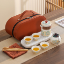 便攜旅行陶瓷茶具套裝 便攜旅行陶瓷茶具套裝