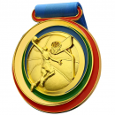 Basketball Metal Medal