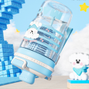 Tritan Cute straw water cup