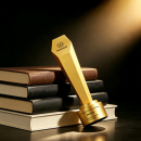 Metal‑texture Trophy Metal‑texture Trophy