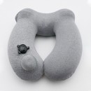 Pressurised inflatable Travel Neck Pillow