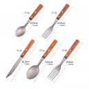 Titanium Wood Tableware Set Titanium Wood Tableware Set