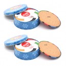 Tin can cork coaster