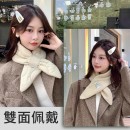 韩版冬季新款针织羽绒棉围巾 韩版冬季新款针织羽绒棉围巾