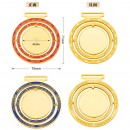 Rotating Metal Medal