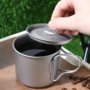 Pure titanium portable water cup