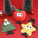 PU Christmas Keychain Pendant PU Christmas Keychain Pendant
