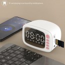 Mini Bluetooth Smart Charging Can Be A Small Alarm Clock