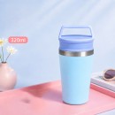 Portable Travel Coffee Mug, Stainless‑Steel Insulated Cup