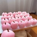 減壓蘋果毛絨公仔
