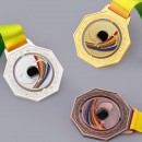 Rotating Table Tennis Medal