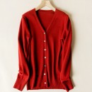 Sweater Knitted V-Neck Jacket (Team Wear)