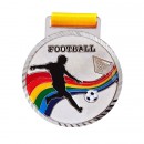 Colorful Football Medal