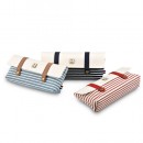 Striped Canvas Pencil Case