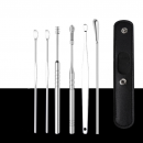 Portable six-piece ear picking tool set