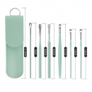 Portable six-piece ear picking tool set