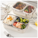 304不锈钢分格饭盒(可微波炉）