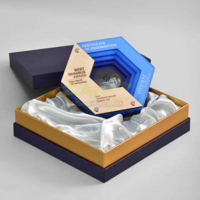 Multi-layer Acrylic Wooden Trophy