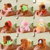 Capybara plush doll keychain