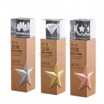 星星實木水晶座