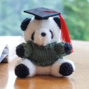 Graduation Bear Keychain