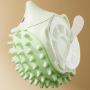 Pet toy ball for teeth grinding and itch rubbing