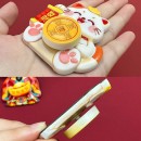 Creative Rotating God of Wealth Refrigerator Magnet