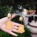 铜质风铃牛皮挂饰