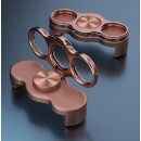 双环三指旋转背夹手机支架 双环三指旋转背夹手机支架