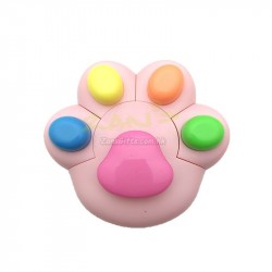 貓爪可愛造型彩色螢光筆