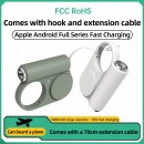 Creative Retractable Mobile Power Bank With Built-in Wire