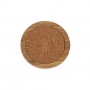 Bamboo Wood Absorbent Coaster