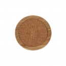 Bamboo Wood Absorbent Coaster