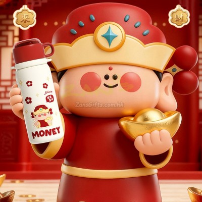 God Of Wealth Insulated Cup