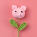 Graduates Knitting Doll Bouquets