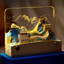 可定制手撕日曆紙雕燈