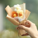 Graduation season gift knitted bouquet