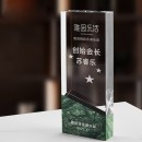 大理石创意水晶座