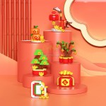 新春迷你減壓積木擺件