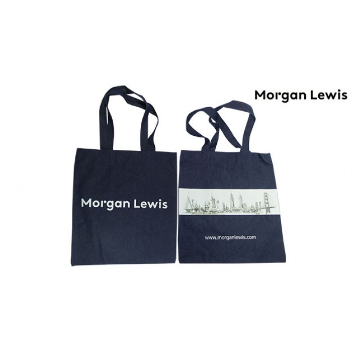 純色豎款棉布袋-摩根路易斯律師事務所